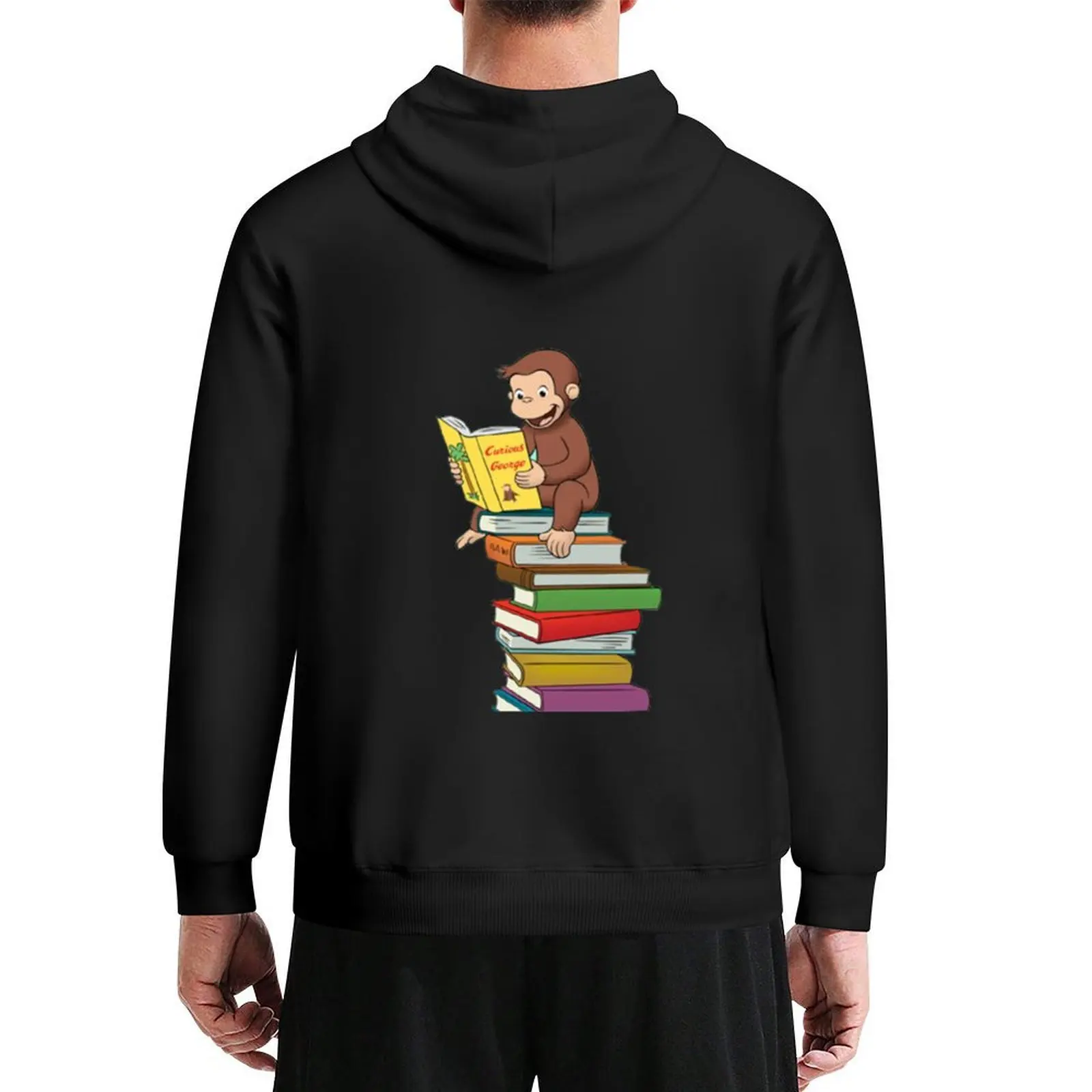 

Curious George Classic Hoodie men's clothes mens clothing clothes for men mens hoodie