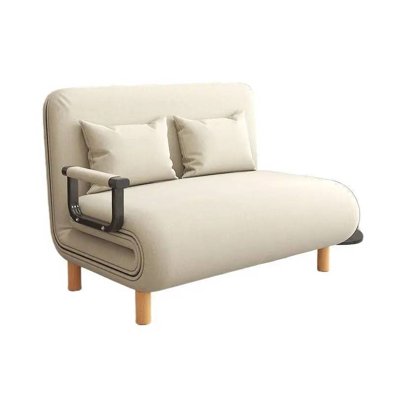 

Foldable sofa bed integrated dual-purpose telescopic household single living room small apartment