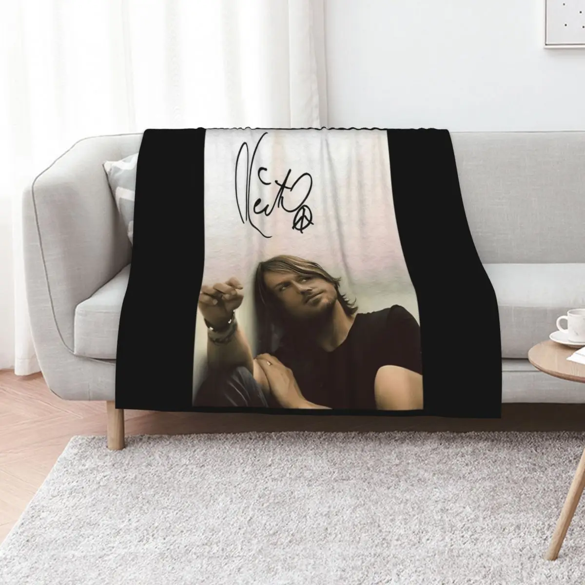 

Keith urban Signed Throw Blanket Decoratives Extra Large Throw Camping Luxury Throw Blankets