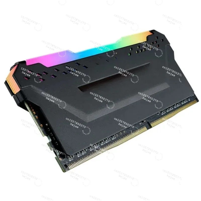 For Esports Avenger PRO 64G (16G * 4) DDR4 3200 Black RGB Light Bar Esports Memory