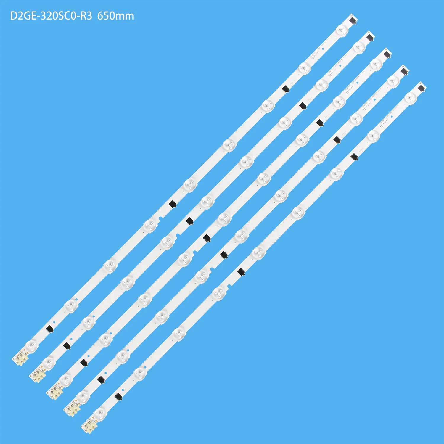 Striscia di retroilluminazione a LED per UE32F5000AW UE32F6400AK UE32F6400AW UE32F5000AS HF320BGS-V1 BN96-28489A UE32F4500AW UE32F6400