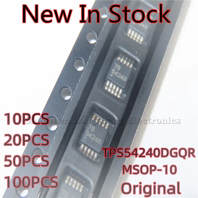 10PCS/LOT TPS54240DGQR TPS54240 54240 MSOP-10 SMD Voltage regulator IC chip New In Stock Original Quality 100%