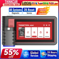 THINKCAR Thinktool Mini 2/THINKTOOL Mini OBD2 Diagnostic Tool All System Diagnosis 28 Resets Auto Scanner Lifetime Free Update