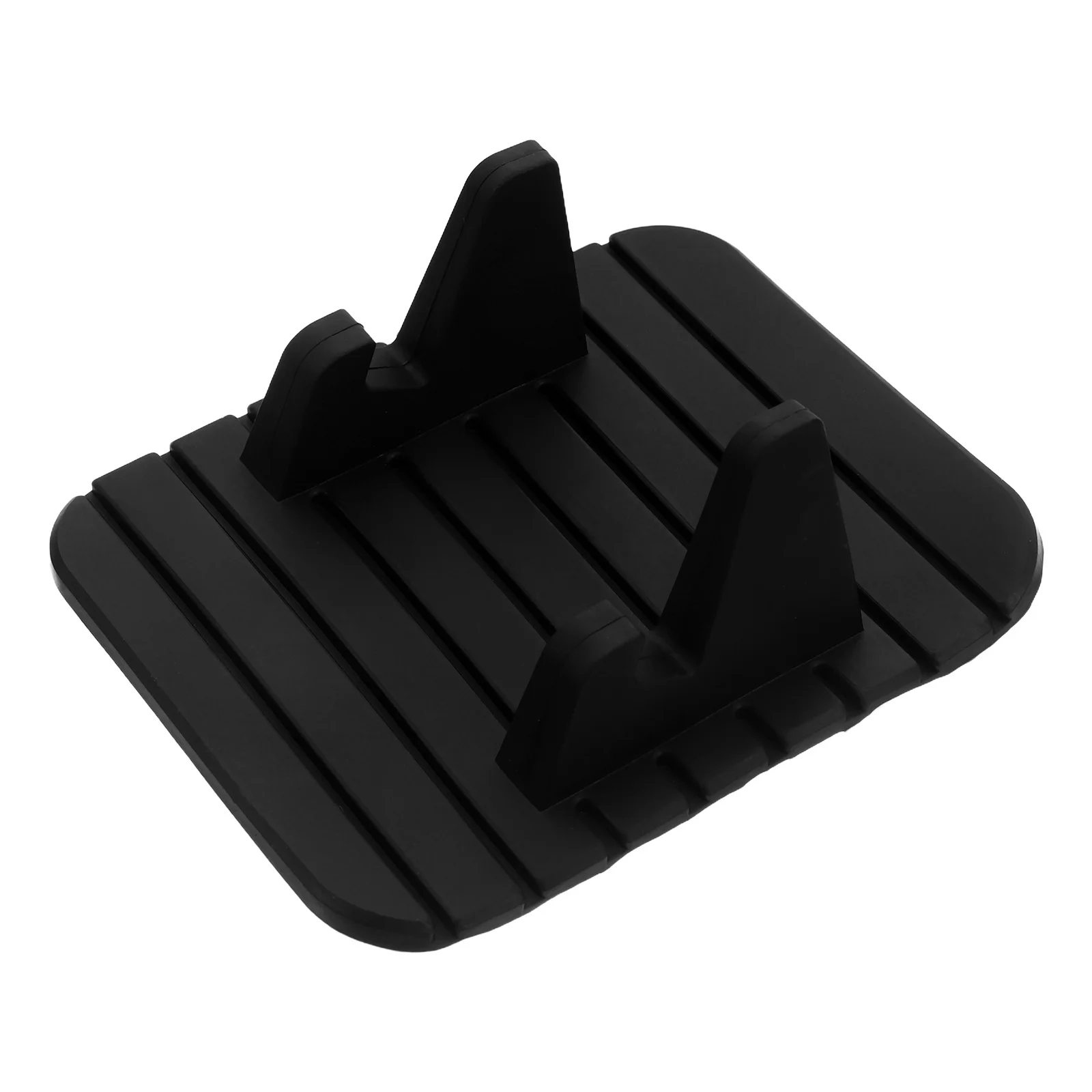 

Silicone Car Phone Holder Stand for Mobile Cell Mount Cradle Black Anti Slip Dashboard Navigation Vehicle Parts Accessories