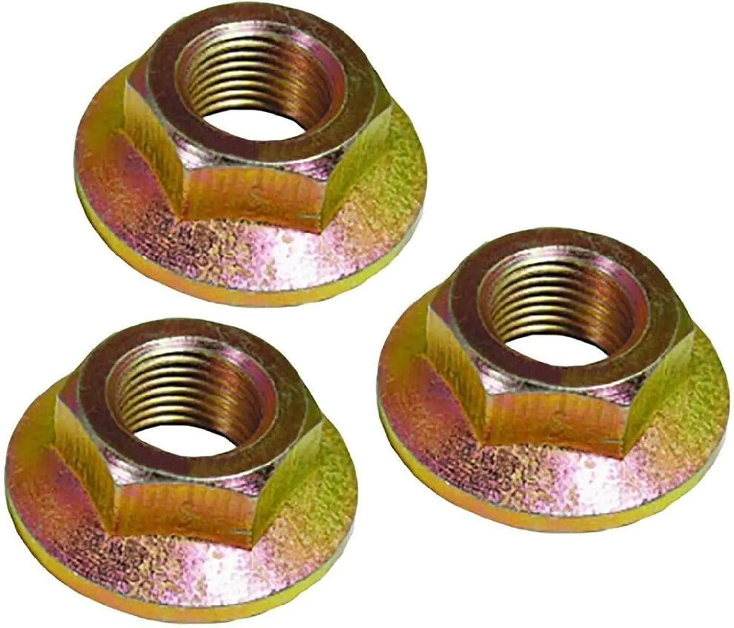 3Pack Spindle Blade Hex Nut 912-0417 912-0417A 712-0417A Fits MTD E20 Lawnmower, for Cub Cadet Zero Turn Mower RZT 54 - RZT42