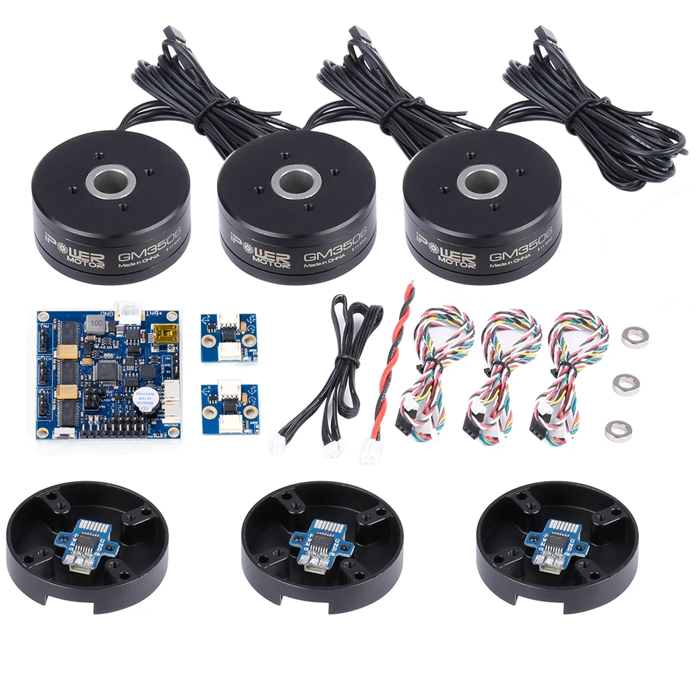 iFlight iPower GM3506 Gimbal Motor Turntable Airborne UAV pod motor Encoder Combo Set W/ AS5048A Encoder /Alexmos 32BIT BGC set