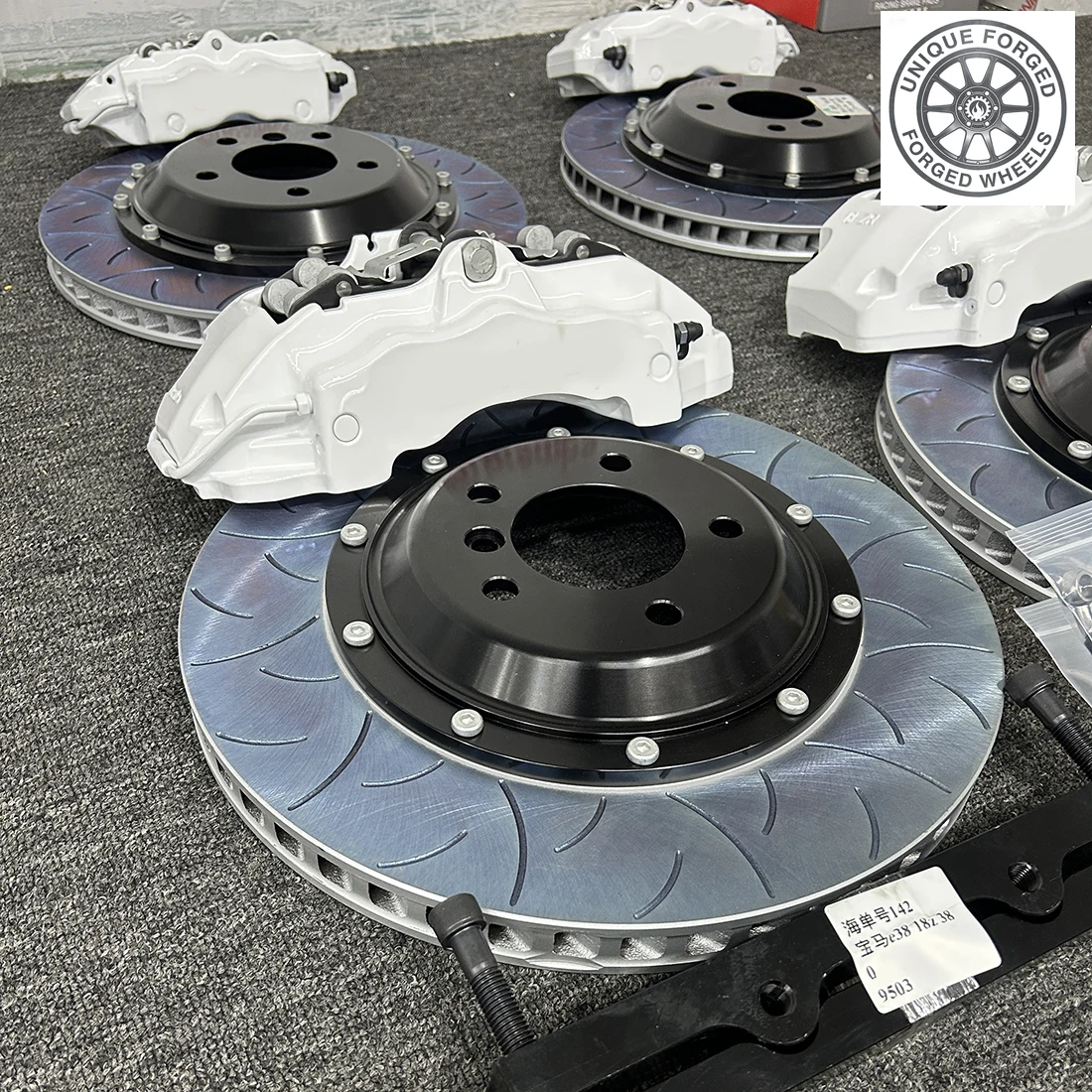 

26 Style Racing Big Brake Kit 6 Piston Caliper 355/380/405mm Disc Universal High Performance Brake Upgrade