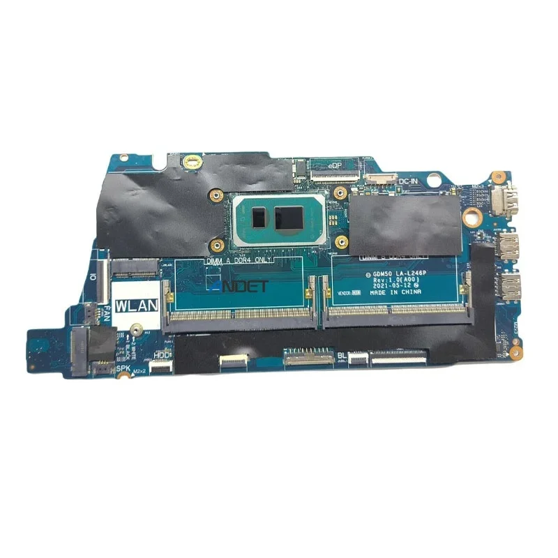 LA-L246P For Dell 3511 Laptop Motherboard Mainboard I3-1115G4 I5-1135G7 CPU Accessories 100% test work 0RJTDW 0CNN1C