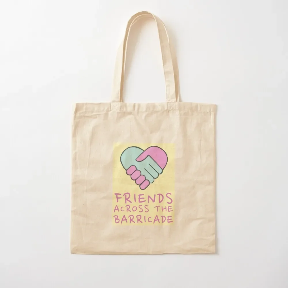 

Derry Girls - Friends Across the Barricade Tote Bag Customizable tote bag Women's beach bags Tote Bag