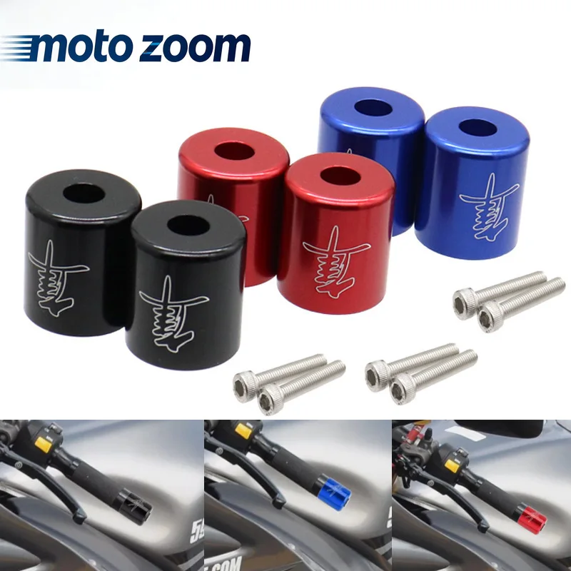 

For Suzuki HAYABUSA GSX1300R GSXR1300 2008-2020 Motorcycle Handlebar Grips End Weights Plugs