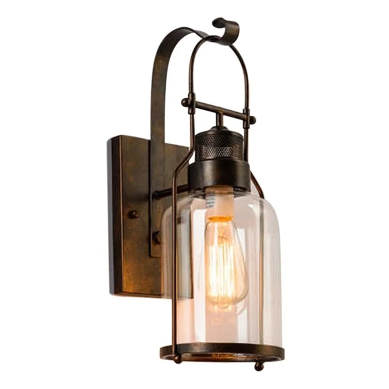 SOFEINA Industrial Retro Wall Light Clássico LED Originalidade Design Luminárias Interior Loft Quarto Lâmpada
