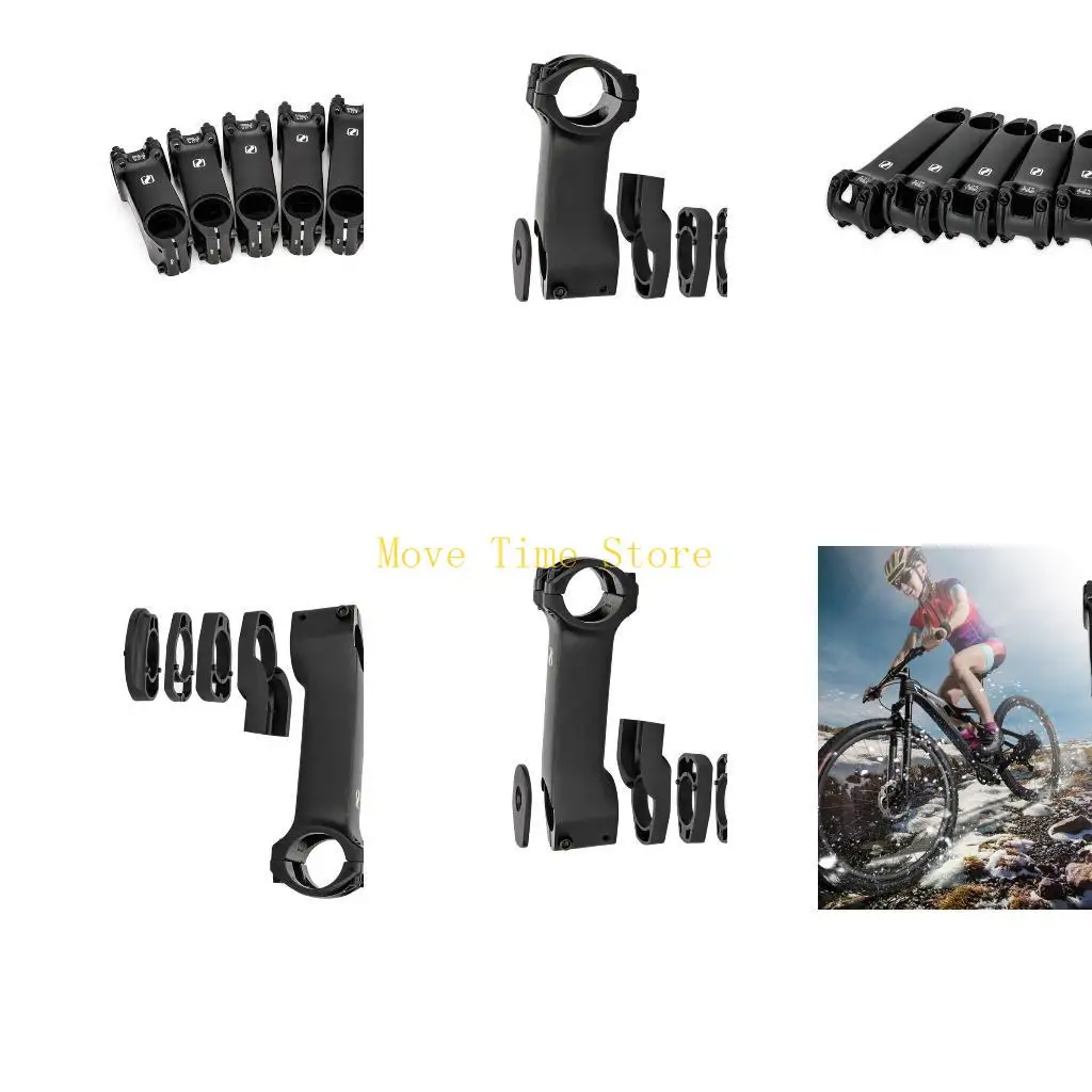 

92ME Bicycles Handlebar Stem Inner Wiring Risers Light Weight Aluminum Alloys Bike Stem
