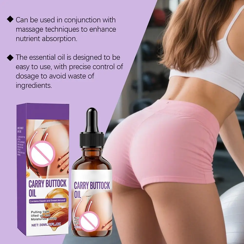

30ml Lift Bust Oil Buttocks Up Massage Oil Essential Oils Essence Body Care Essential Oil Butt Hip Lift Butt Enlargement Oils