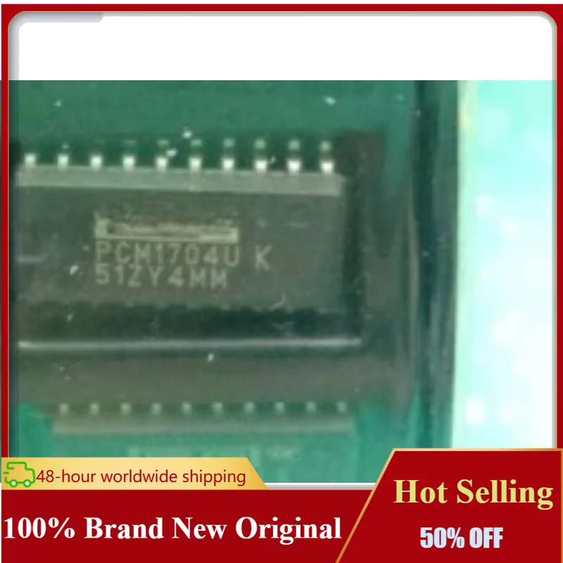 1-5PCS 100% New PCM1704U-K SOP-20 Audio Decoding Chip  Chip Original Hot Seller
