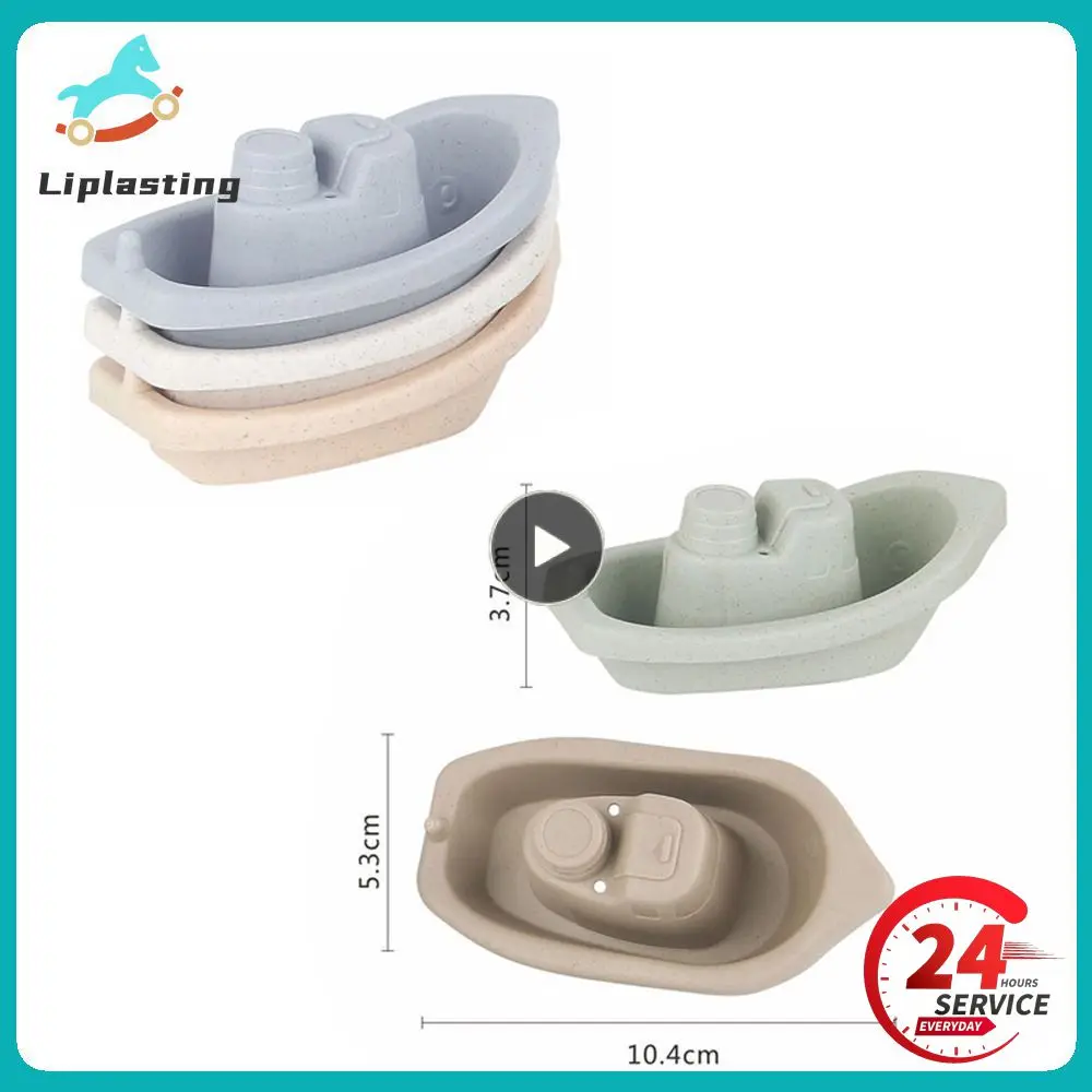 

Baby Bath Toys Stacking Boat Toys Colorful Early Education Intelligence Gift Boat-shaped Stacked Cup Folding Tower Baby Toys