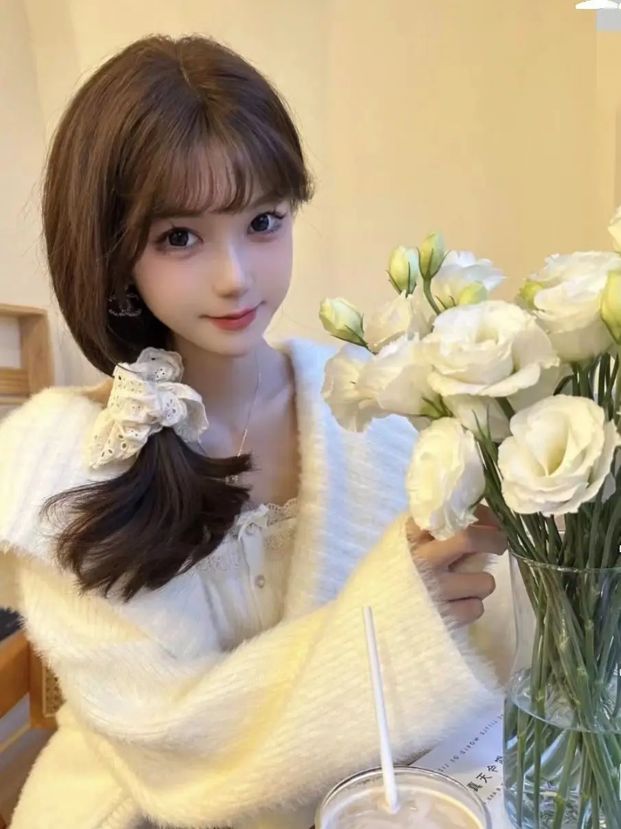 

Sweaters Jumpers Cardigans Womens Cardigan White For Woman Chenille Material Coastal Border Oversize Seaside Vacation Boho Style