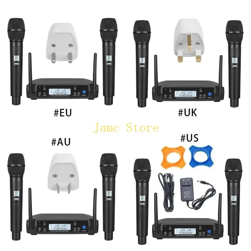 LX0B Wireless Microphone GLXD Professional UHF Handheld Mic For Karaoke Church Show