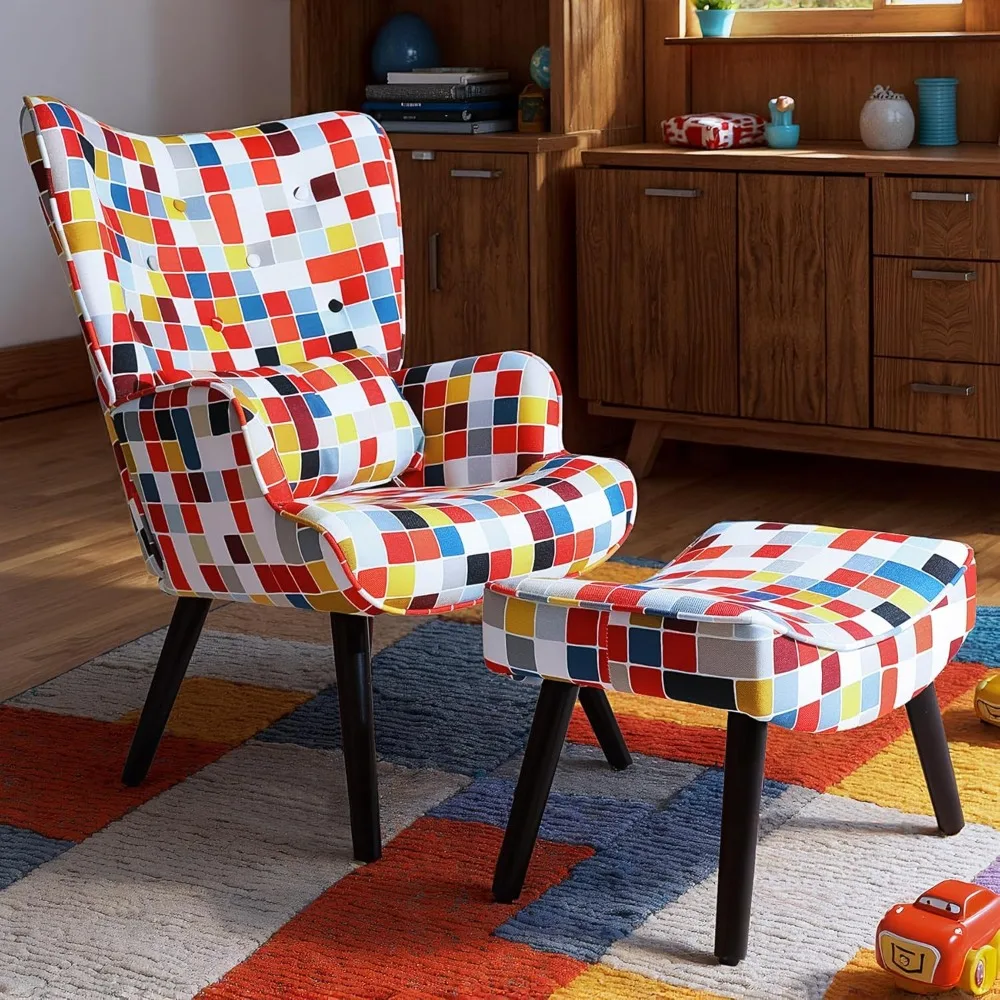 Kreslo Patchwork: The Artisan-Chic Accent Chair That Transforms Any Living Space