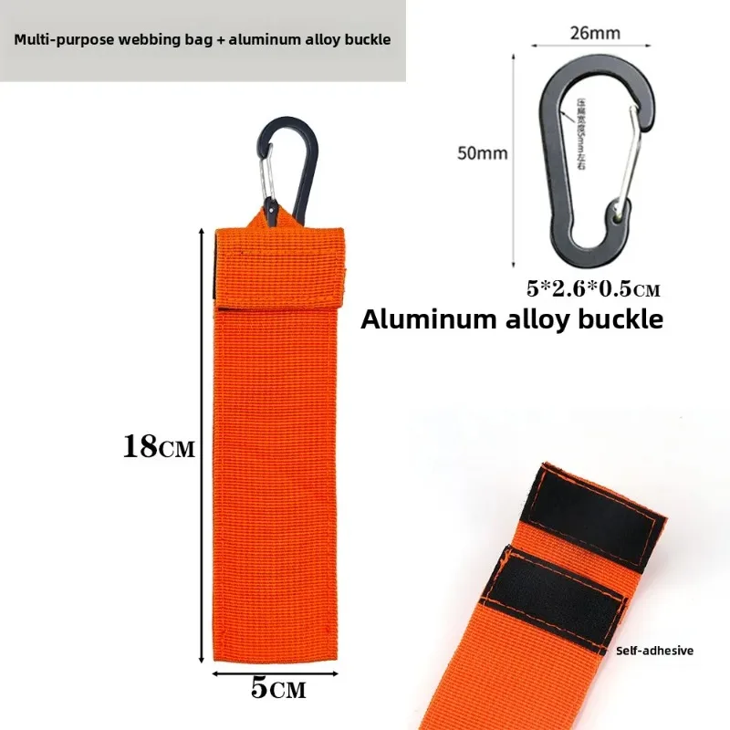 Magnesium Rod Blowtorch Set, Flint Pine and Transparent Ribbon Bag, Survival Kit, Portable Stainless Steel Telescopic Blowtorch