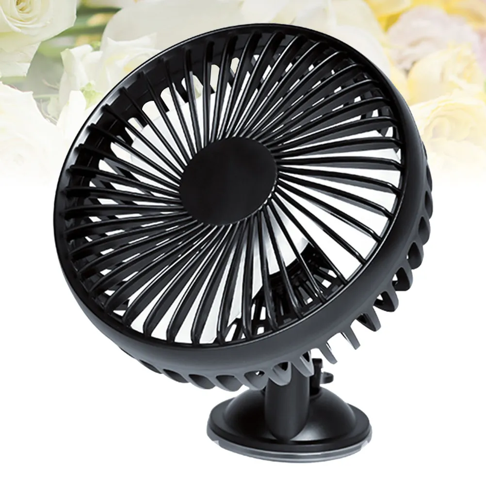 

1Pcs USB Rechargeable Portable Car Fan Small Size Low Power Consumption Quiet Rotating Cooling Fan for Auto Bus Rv Summer Use