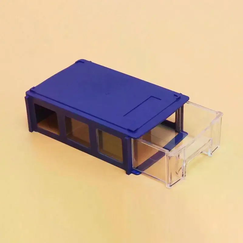 Hardware Tool Storage Organizer Pen Small Part Storage Drawer PE Plastic Office Sundry Modular Component Box