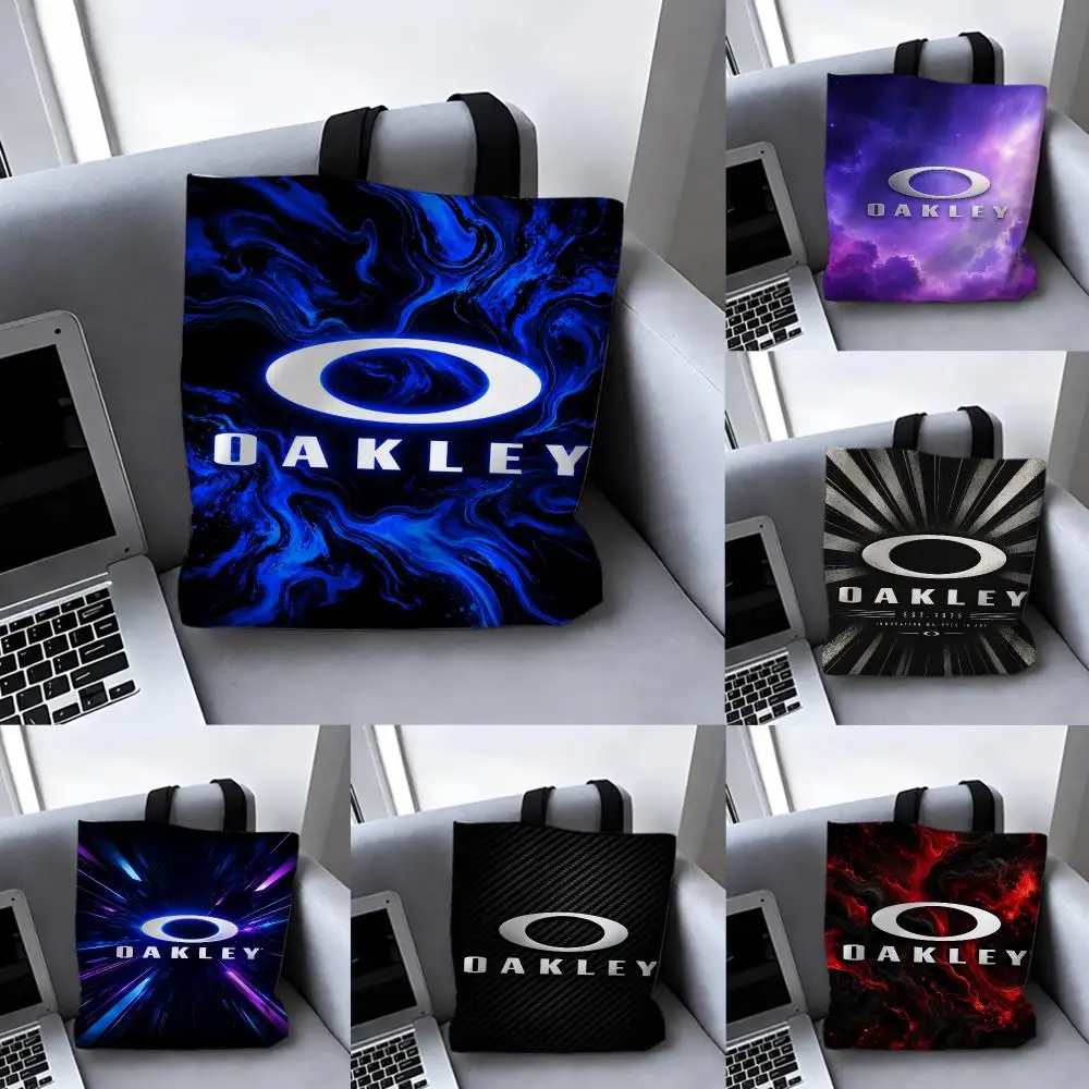 Brand Oakley Storage Bags Storage Bag Canvas Tote Bag Foldable Reusable Shopping gifts commuting