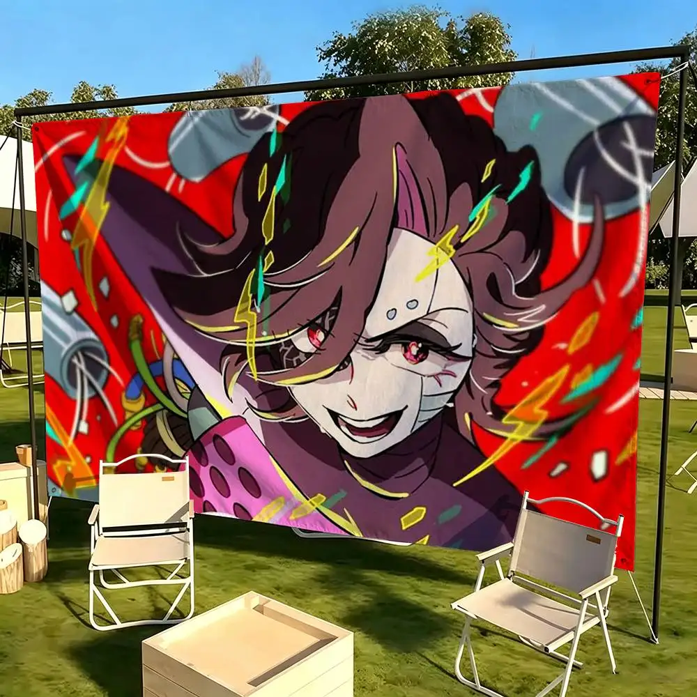mettaton undertale  Flag Suitable For Party Club Outdoor Interior Wall Decoration Banner Fans Gift