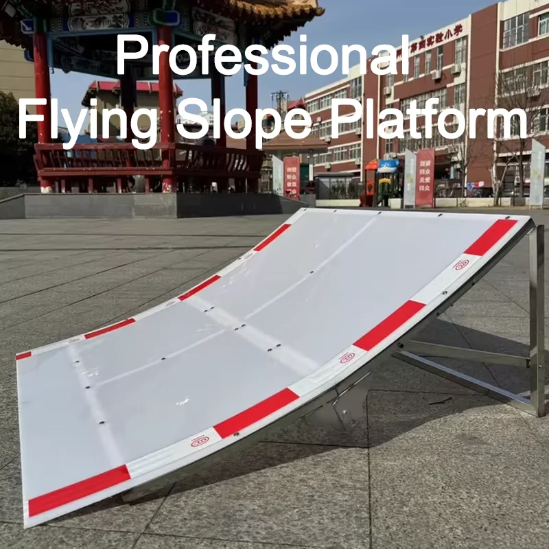 

Feipo Terrace Folding RC Car Flying Hill Platform Nylon Curved Board Stainless Steel Frame RC Off Road Vehicle Stunt Training