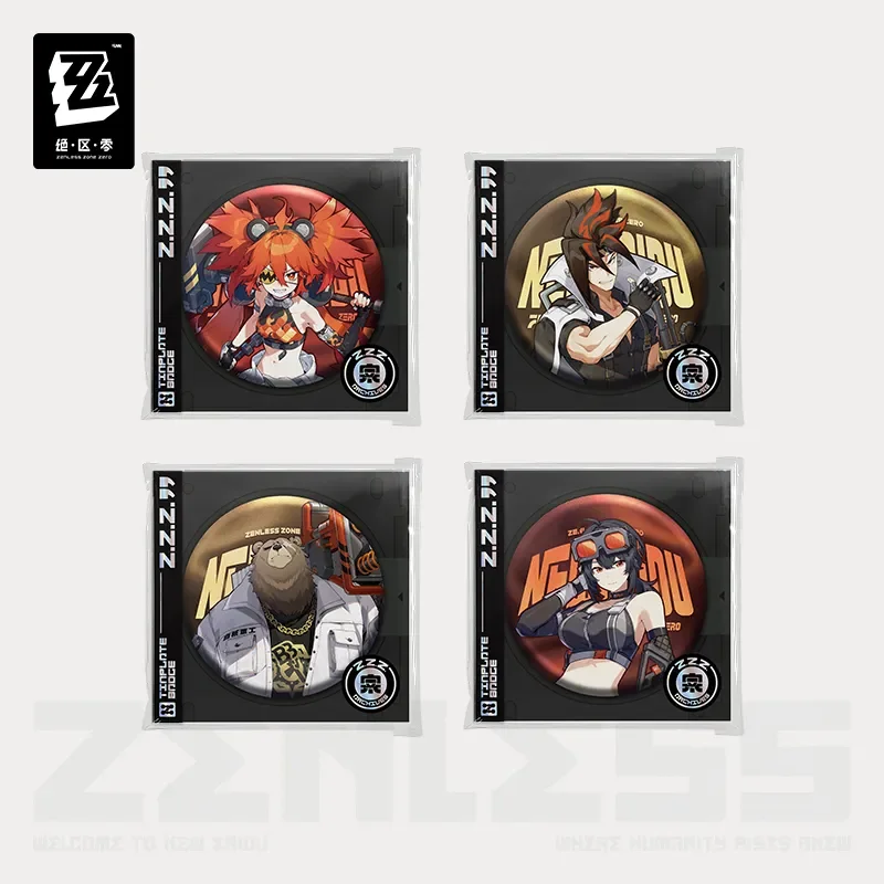 Sunsyea Zenless Zone Zero Official Merch miHoYo Original LH Series Badge Belobog Heavy Industries