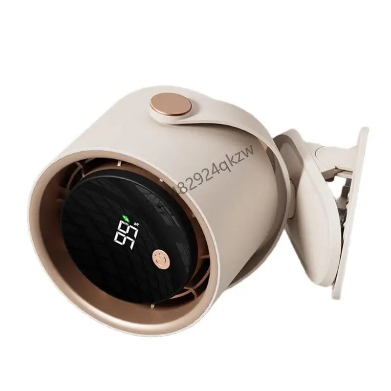 R9CD 100 Speed ​​Desk Fan Rechargable Small Travel Table Fan Fan Strong silencioso ventilador