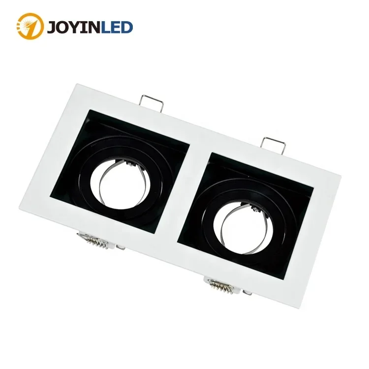 

High Quality Aluminium Alloy Surface Mounted Square Round GU10 MR16 Spotlight Ceiling Light Housing Downlights Fixture