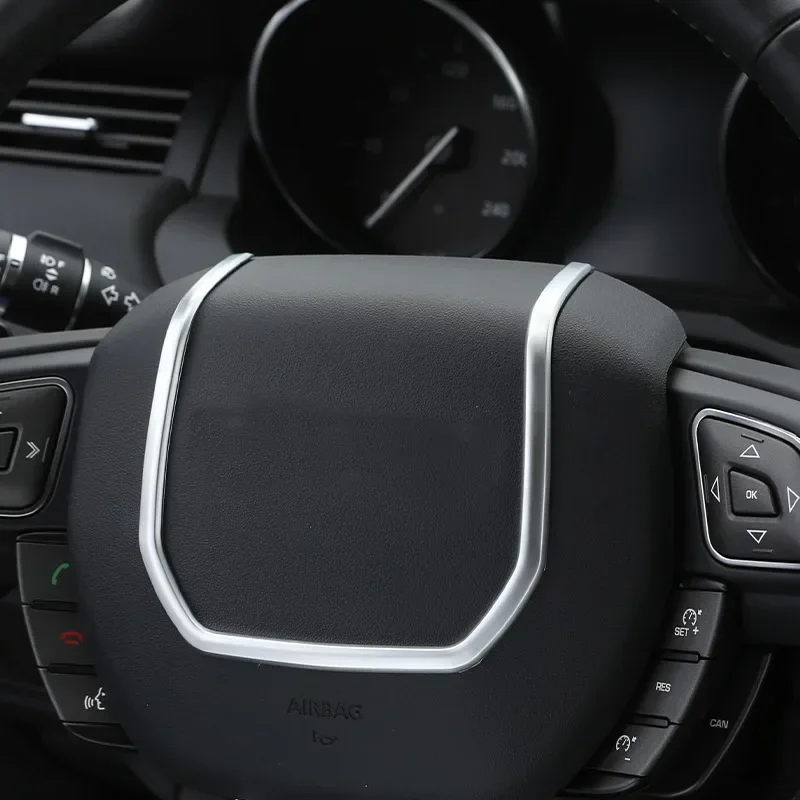 ABS Chrome для Land Rover Range Rover Evoque 2011-2018 автомобильная внутренняя коробка переключения передач, панель, накладка, рамка, наклейки, аксессуары