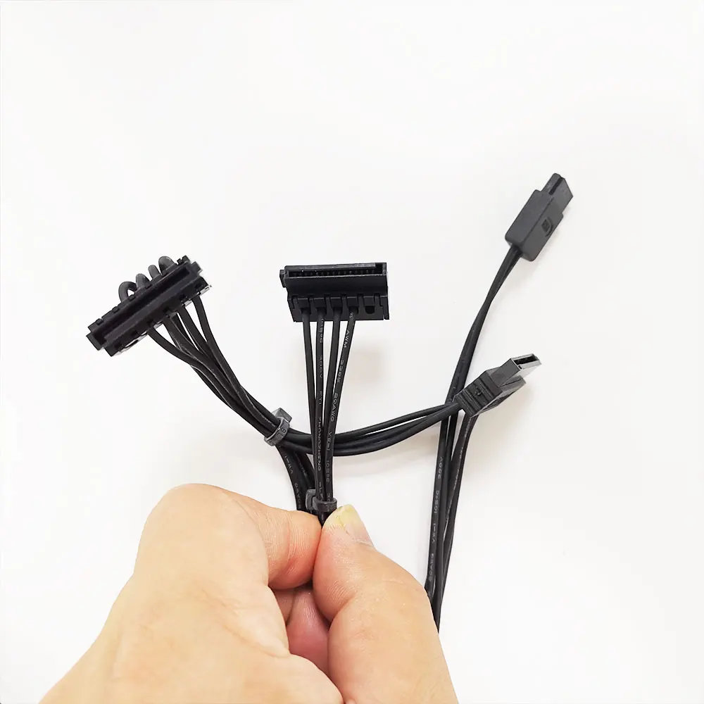OEM Kabel Flex 6-pin SATA do dysku twardego HDD SSD, napędu CD-ROM/DVD, do komputerów stacjonarnych HP EliteDesk 800 G3 G4 G5 ProDesk 600 G4 G5 SFF MT — zdjęcie produktu 3
