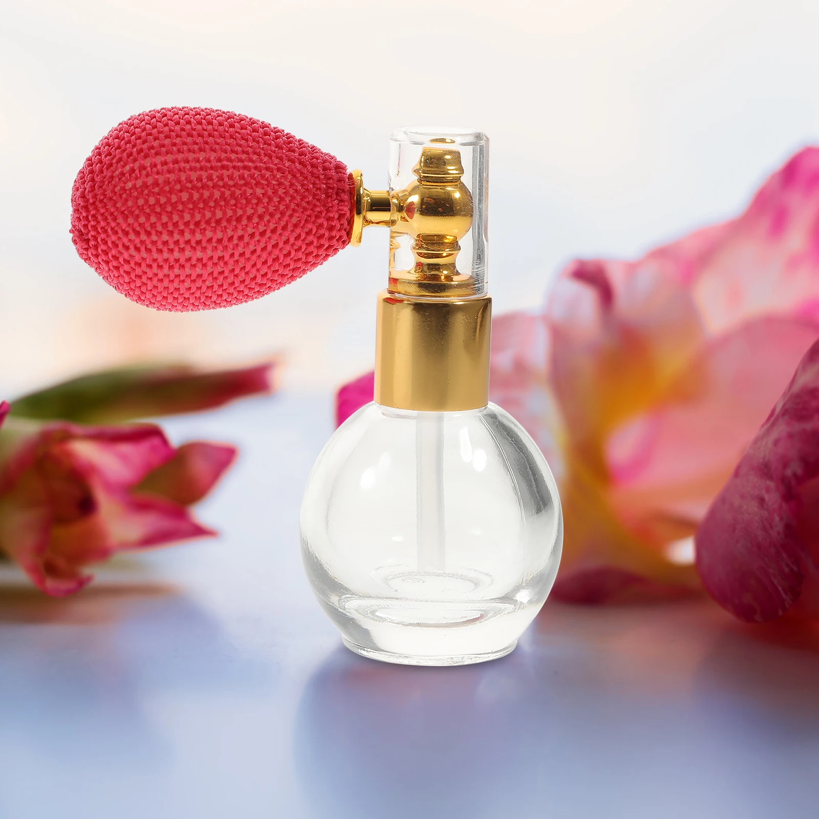 

10ml Vintage Spray Bottle Refillable Glass Perfume Atomizer Powder Container Travel Essential Oil Bottles Perfume Atomizers