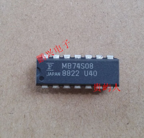 Free shipping  MB74S08 74S08  IC  DIP-14   10PCS