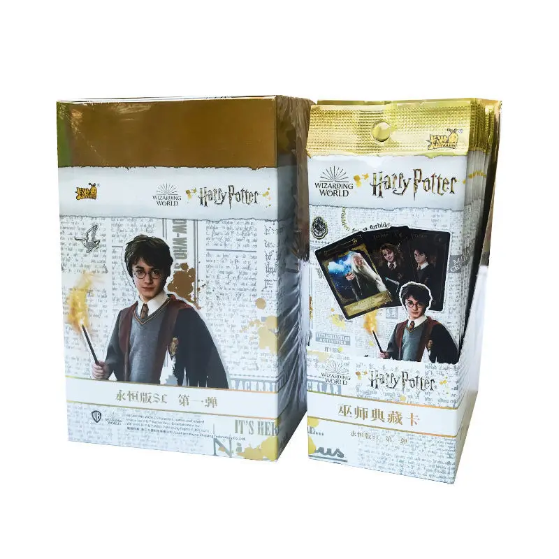 KAYOU Original Harry Potter Card Magic Edition Collection Kid Board Game Rare Hero Bronzing Flash Card Children Fan Holiday Gift