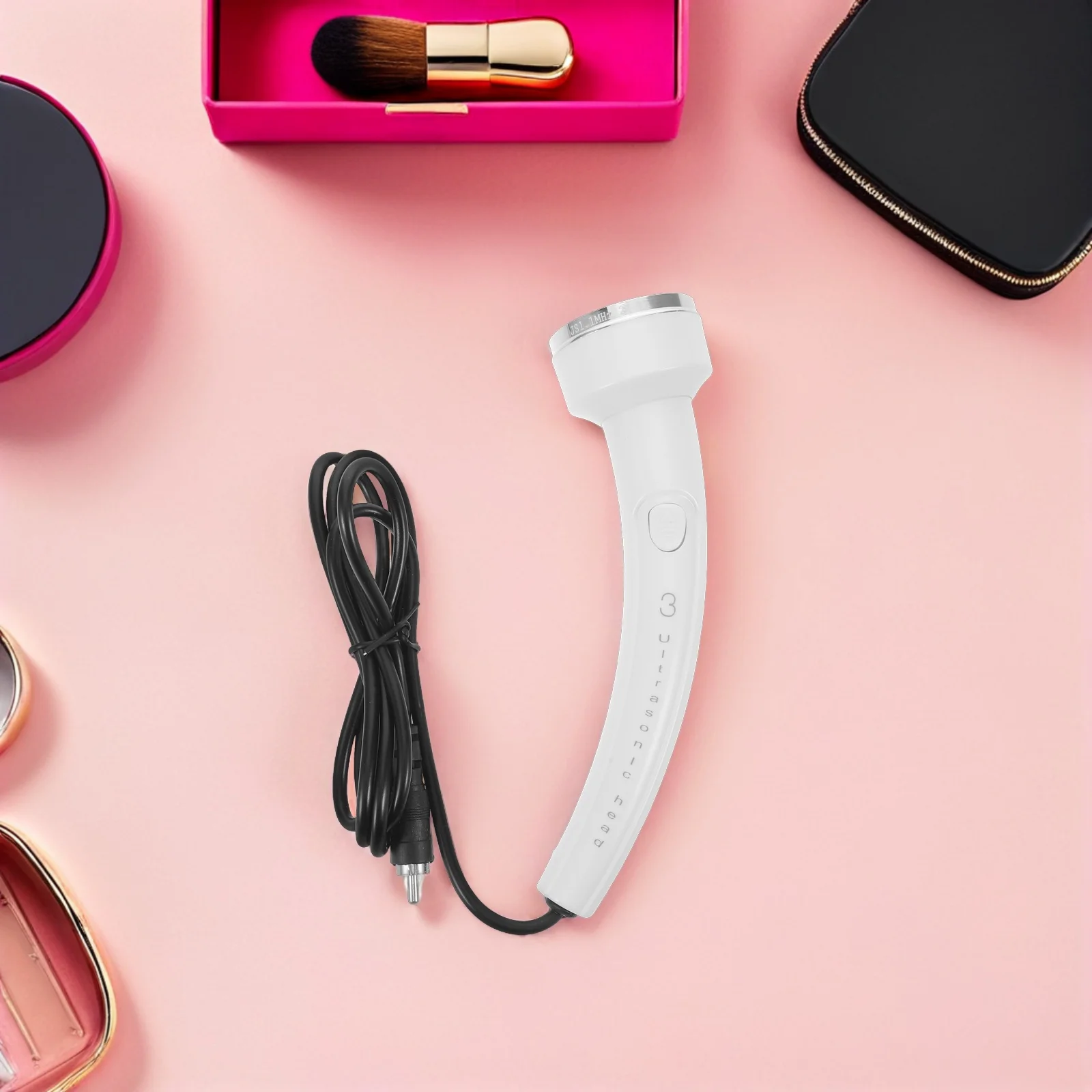 استبدال مسبار الوجه بالموجات فوق الصوتية للتنظيف العميق واستخراج المسام جهاز تدليك الوجه والرقبة أداة العناية بالبشرة مسبار المنزل #2