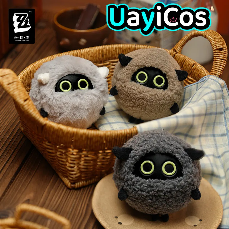 

Оригинальная аниме-фигурка Zenless Zone Zero Bangboo, овца, игра, мягкая 10 см, плюшевая кукла, одежда, брелок, сумка-подвеска, игрушка, подарки для детей