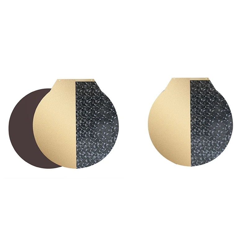 

Практичная объединительная пластина для 3D-принтера Flsun V400 309 мм, круглая текстурированная PEI/гладкая PEO, магнитная пружинная стальная гибкая кровать, лист PEI