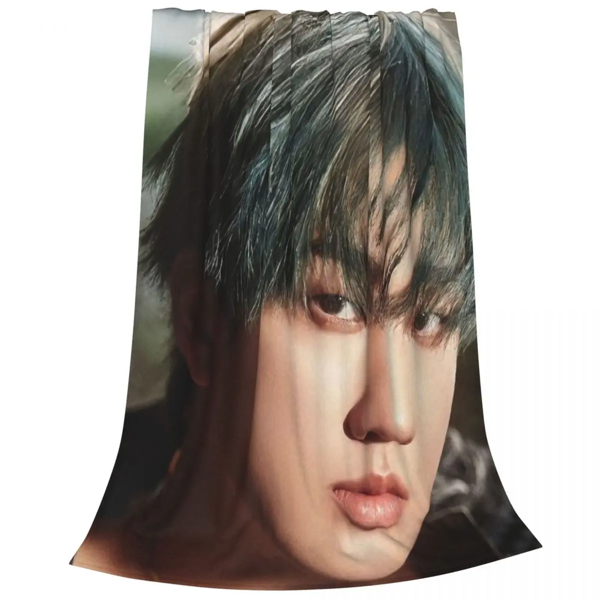 Fluffy Baby Blanket Kpop Seo ChangBin Sofa Camp Nap Bedspread Cozy Flannel Blanket Bedroom Decor