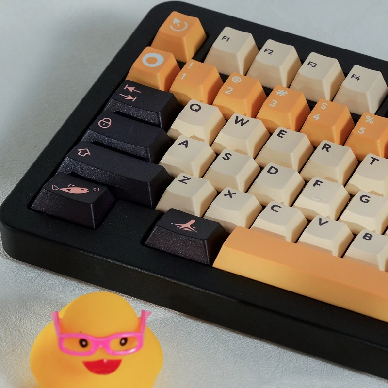 

KBDfans Pelican Theme Keycap 167Key PBT Custom Personalized Keyboard Cap Cherry Profile Gaming Key Cap for Mechanical Keyboard