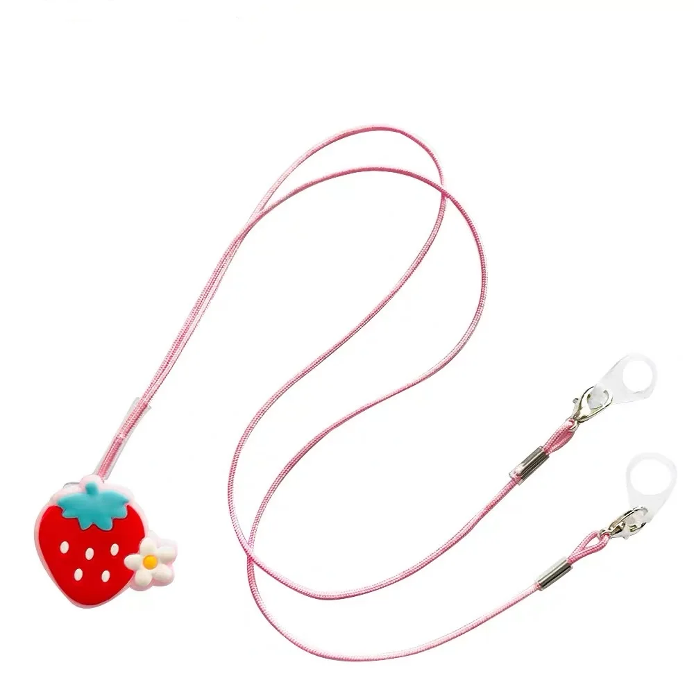 Hearing Aid Rope Lanyard Purple Fashionable Lovely BTE Hearing Aid Clip Holder for Children Kids Elderly Anti Lost  Double Ear