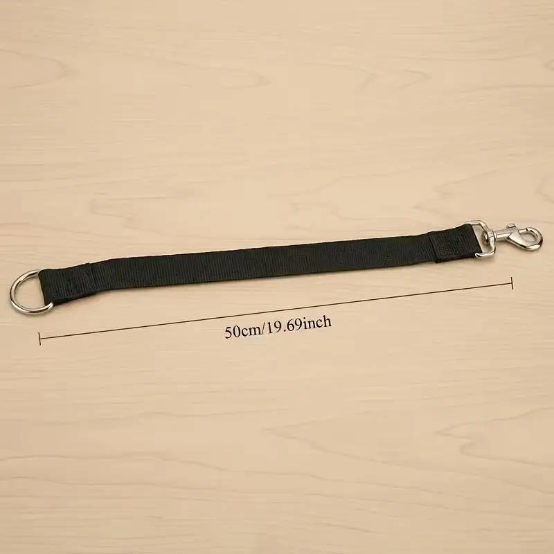 Fence Gate Strap Latch Wearproof Single Loop Nylon Webbing for Horse Fences Outdoor Pasture Ranch Breeding Area Lock