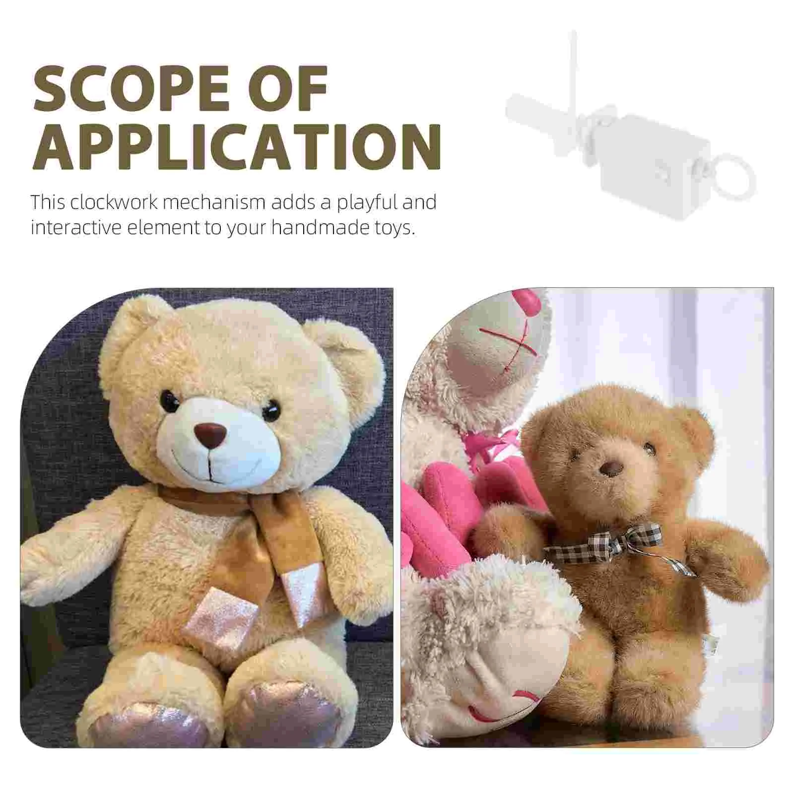 Plush Toy Accessories Toys Wind up Repairing Fitting Clockwork Flying Movement Rewinding Part DIY Accessory Flight