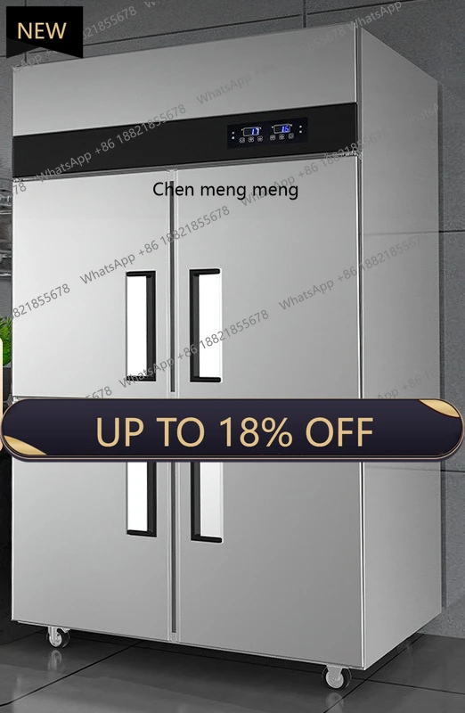 

MF Commercial four-door freezer kitchen fresh-keeping cabinet engineering standard full freezing