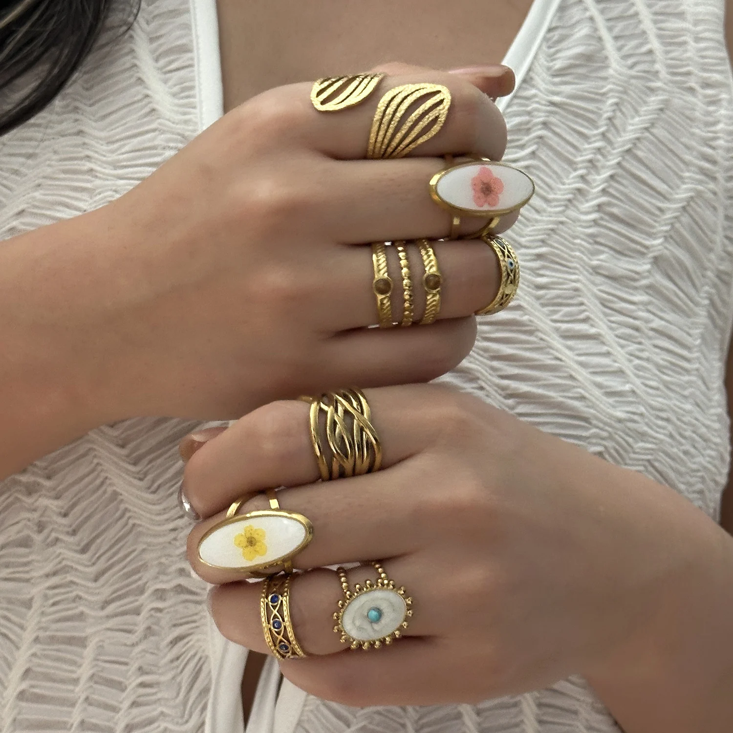 Pierścionki ze stali nierdzewn – Ethnic Fashion Collection recenzja i cena