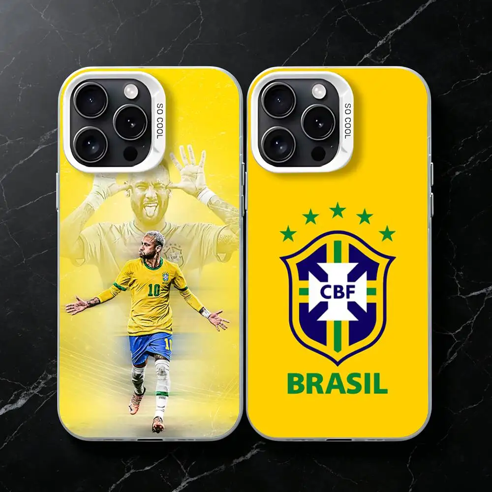 Brazil Futebol Team iPhone Case