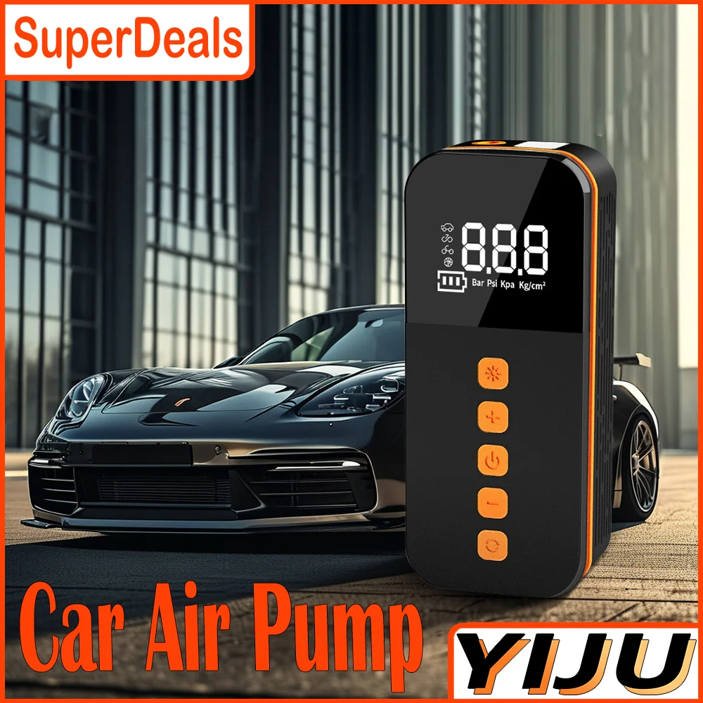 

Беспроводной воздушный насос Автомобильный насос для накачивания шин Воздушные компрессоры и надувные насосы Портативный насос для накачивания шин