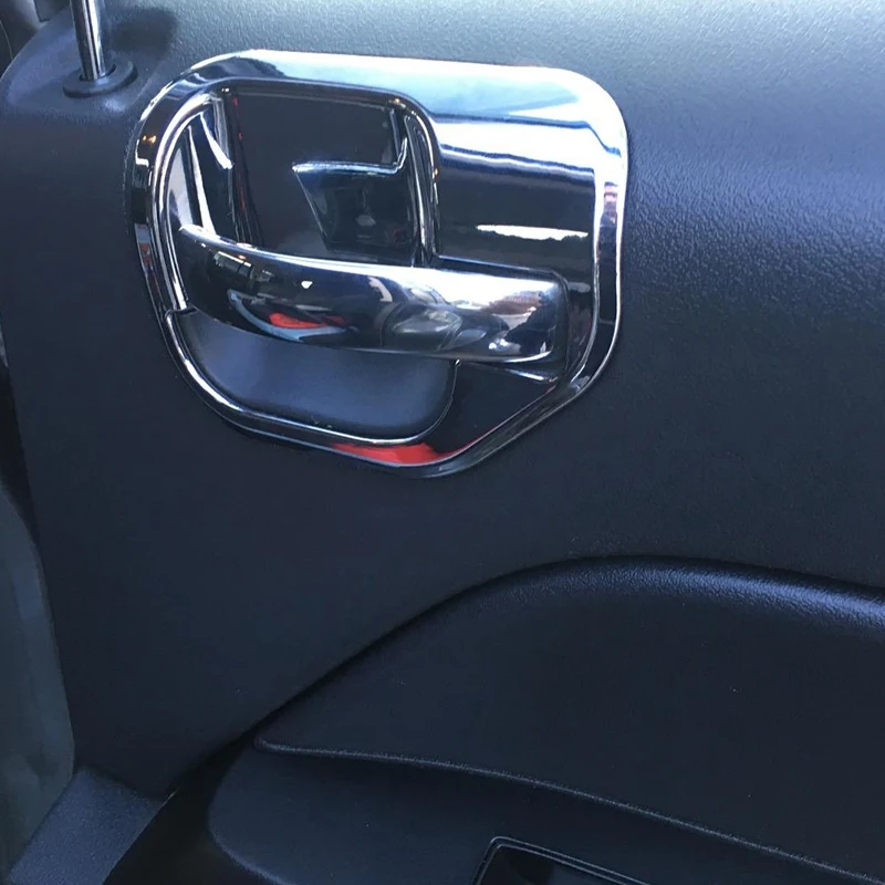 

Durable 2011-2014 for Jeep Patriot Door Handle Bowls Cover Trim 4Pc
