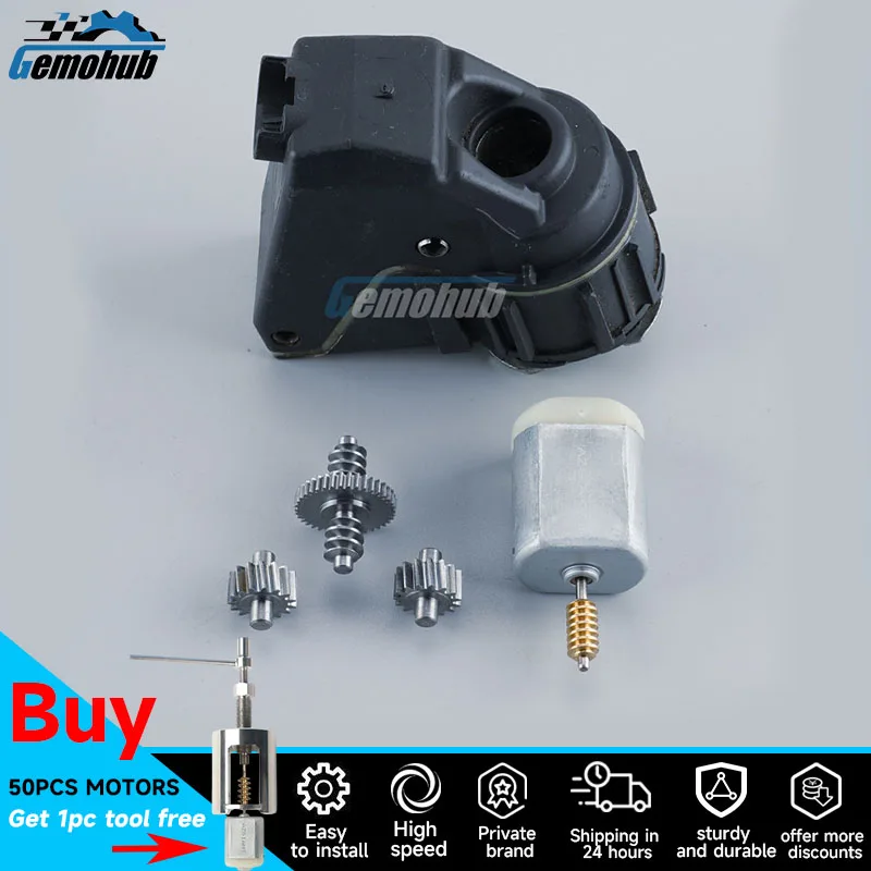 Gemohub Car Exterior Folding Mirror Motor gear 38T 15T module left right For Volvo C30 V70 S40 V50 V40 D2/CC car accessories kit